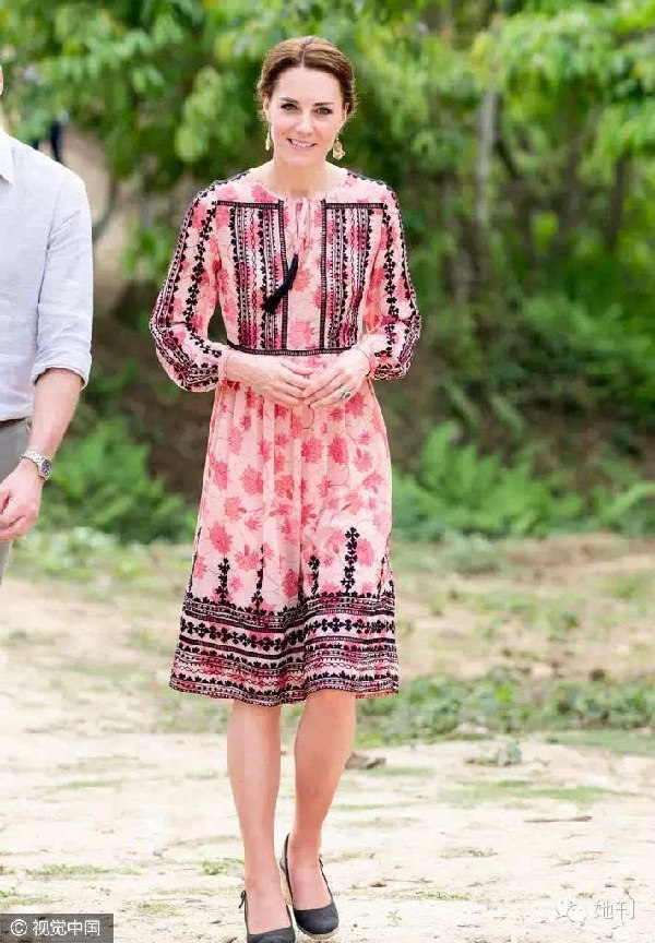 她貴比英女王，卻穿幾百塊的衣服美翻東南亞！