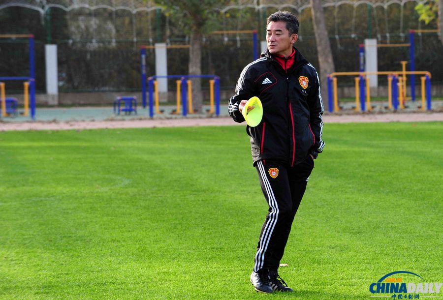 國足在西安備戰(zhàn)亞洲杯預(yù)選賽